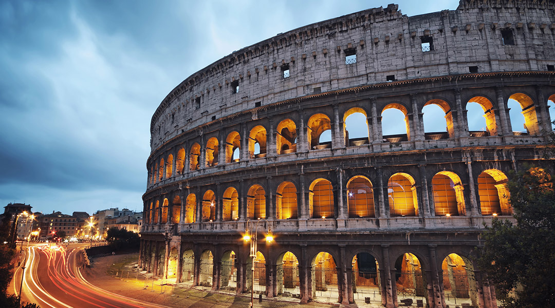 Luxury car rental in Rome